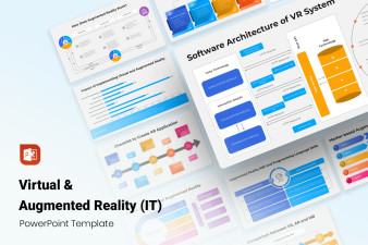 Virtual & Augmented Reality (IT) PowerPoint Template
